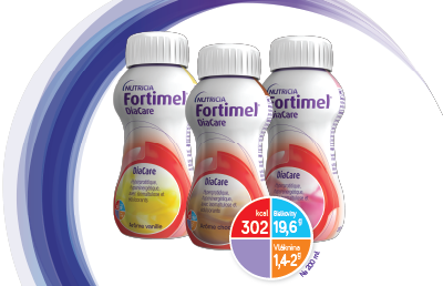 Fortimel DiaCare nová generácia vysokoproteínovej výživy